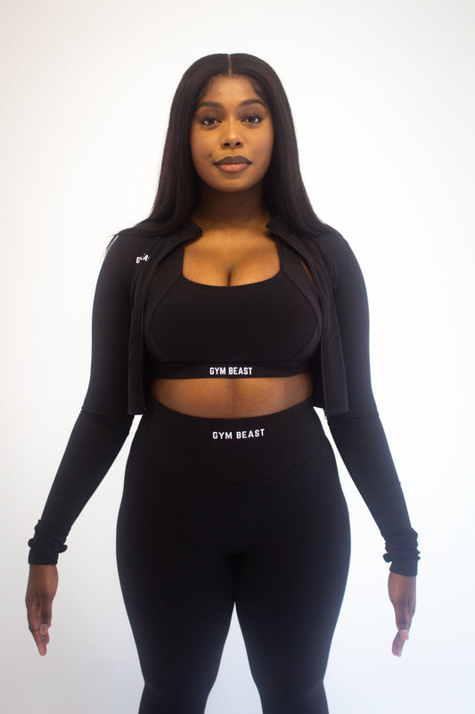 Ebony Crop Jacket